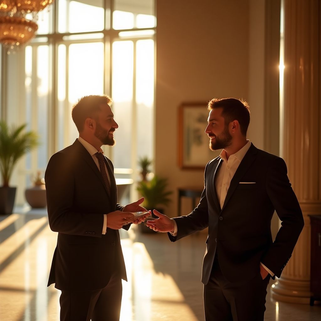 Visite d'un hôtel partenaire